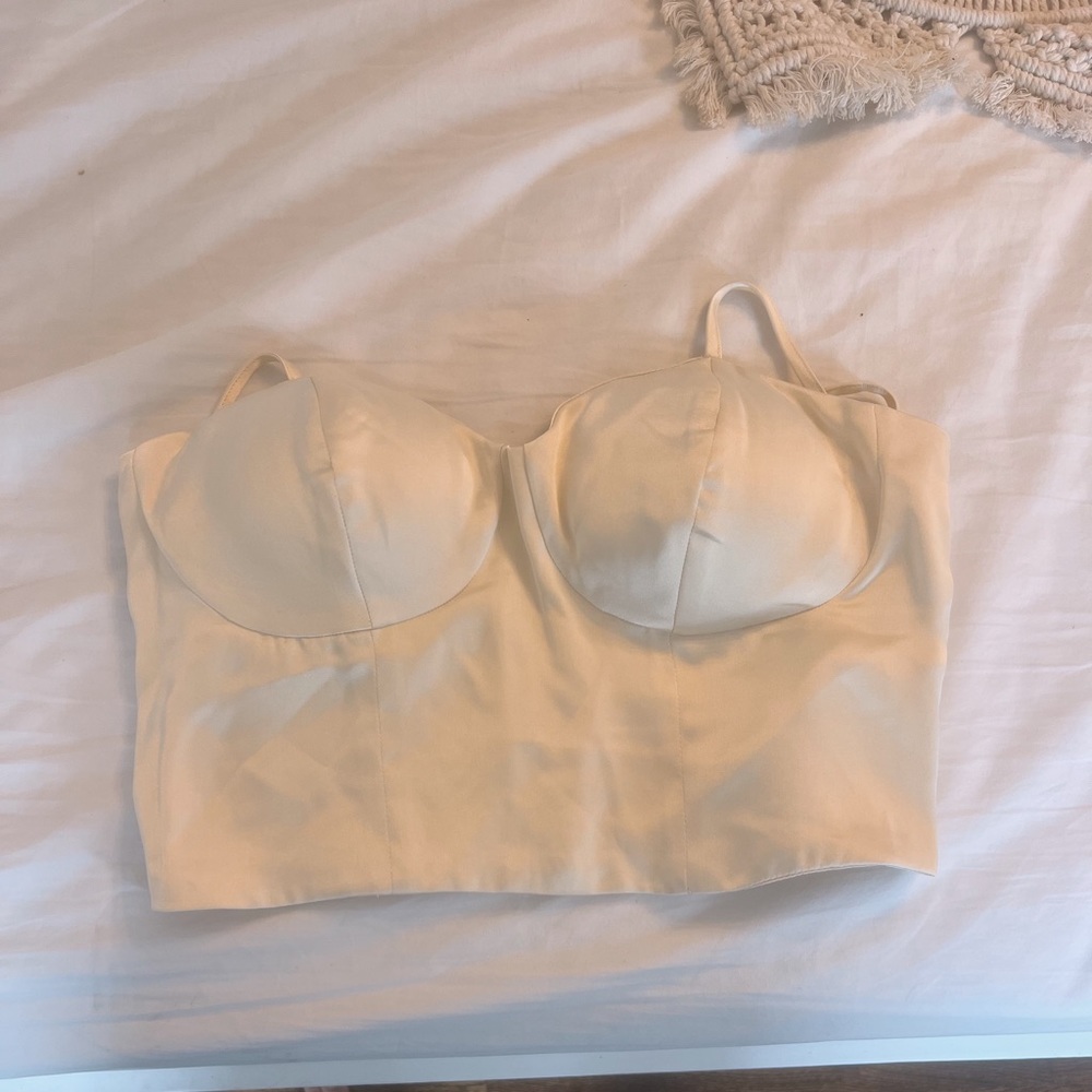 Silk corset top never worn